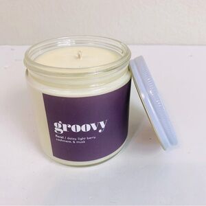 Vella & Co. Groovy 100% Soy Wax Mood Collection Hand Pour Candle 8oz